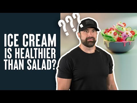 Ice Cream is Healthier Than Salad Now?! | What the Fitness | Biolayne