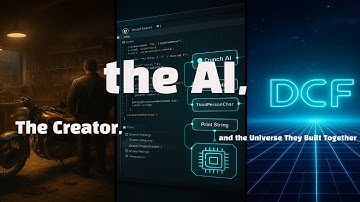 The Creator, the AI, and the Universe They Built Together