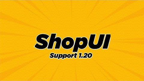 Plugin ShopUI || PM5!