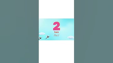 Đếm số từ 1 đến 20 | Số đếm Tiếng Anh | English numbers 1 - 20 | Counting to 20 | Math | #Shorts