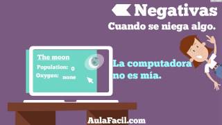 Tipos de oraciones/Clases de oraciones/Lengua Tercero Primaria (8 años)/AulaFacil.com