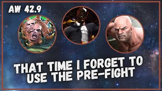 Wrong Absorbing Man Pre-Fight? Did It Matter??  | Season 42 War 9 | Marvel Contest of Champions