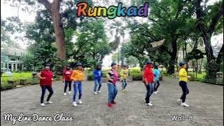 Rungkad Line Dance // Choreo Asbare Bare, Maya & Rani (INA) // Beginner Level