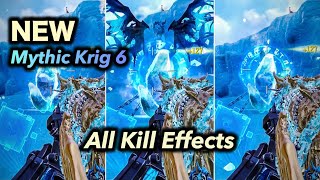 NEW Mythic Krig 6 - Ice Drake All Kill Effects | CoDM Season 9