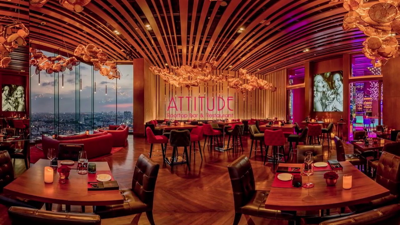 360° ATTITUDE Rooftop Restaurant & Bar, AVANI RIVERSIDE BANGKOK