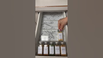 ASMR Spice Restock! #organization #restocking #refill #restock #asmr #spiceasmr #cleaning #shorts