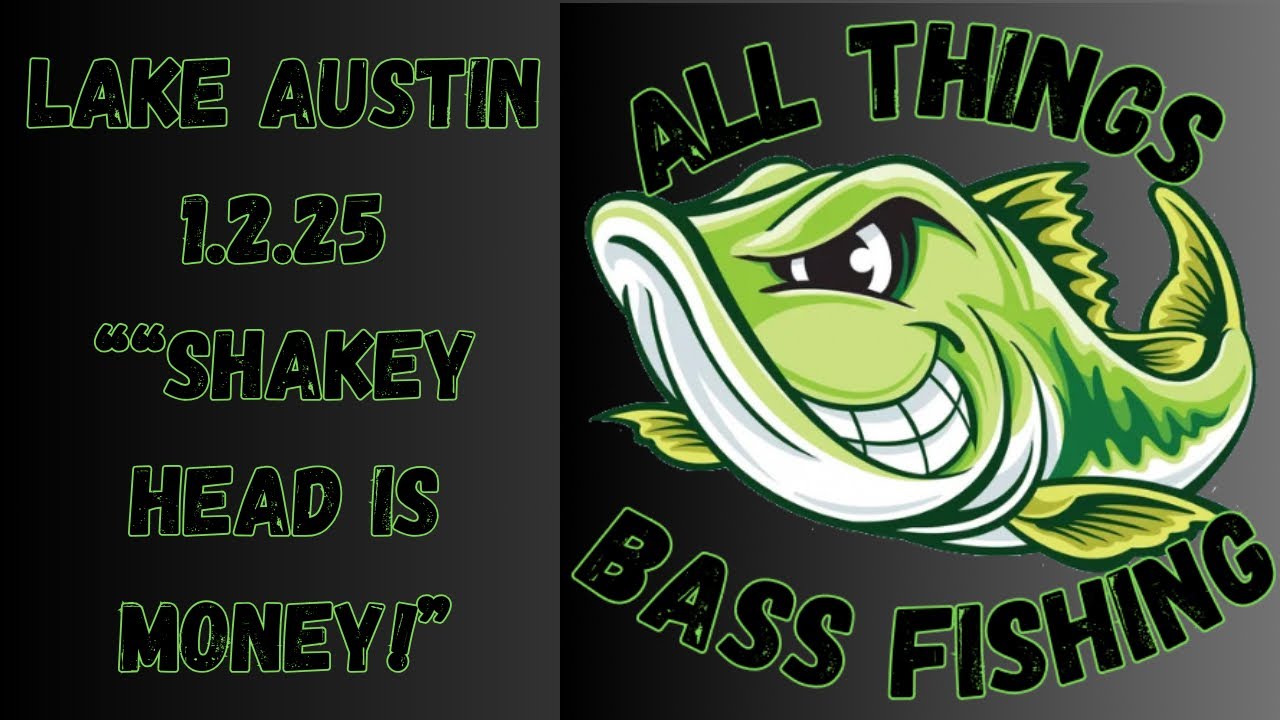 Bass fishing Lake Austin!  1-2-25