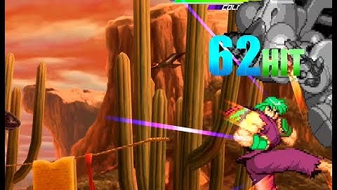 MvC2: Ken Mid-Screen Guard Break Into 80% TOD on Sentinel