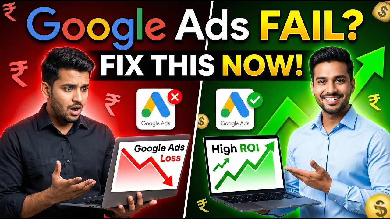 Google Ads Search Campaign Full Tutorial 2026 🔥 | From Scratch (Hindi ...