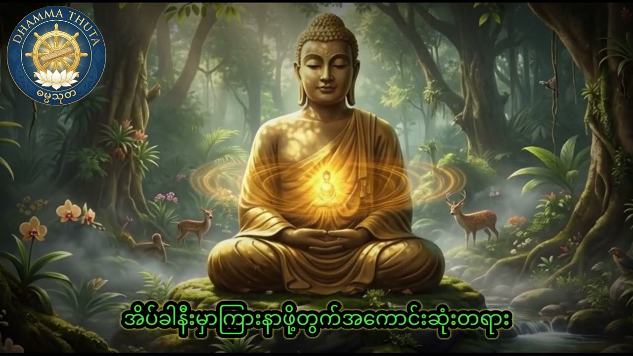 ညဘက်အိပ်မပျော်ရင် ဒီတရားလေးဖွင့်ထားပါ -ပါချုပ် ဆရာတော်(1)