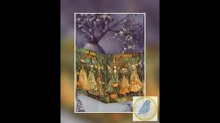 Whimsical Halloween Greeting Card No.429: Witches, Pumpkins &amp; Autumn Dream (5x7 with Envelope)