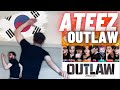 TeddyGrey Reacts to ATEEZ (에이티즈) - 'Outlaw' Lyrics | REACTION