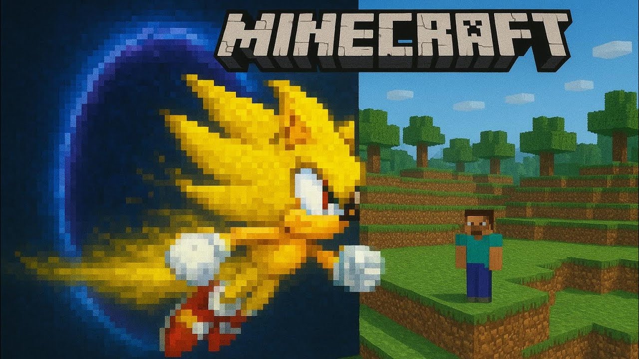 Super Sonic & Super Shadow Showcase | Minecraft Mod Spotlight # ...