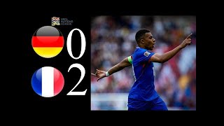 France vs Germany 2-0 Highlight Extended UEFA National league #mbappe