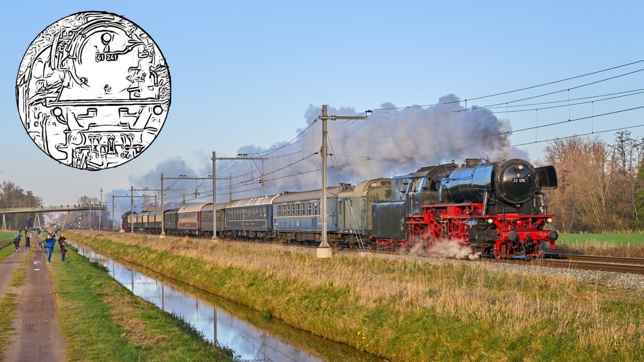 Stoomtreinen tussen Arnhem en Nijmegen - VSM Christmas Express 2025 | VSM