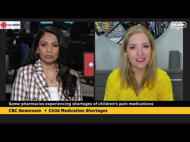 Child Medication Shortages - Dr. Dina on CBC News
