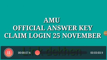 amu  official answer key 2020
