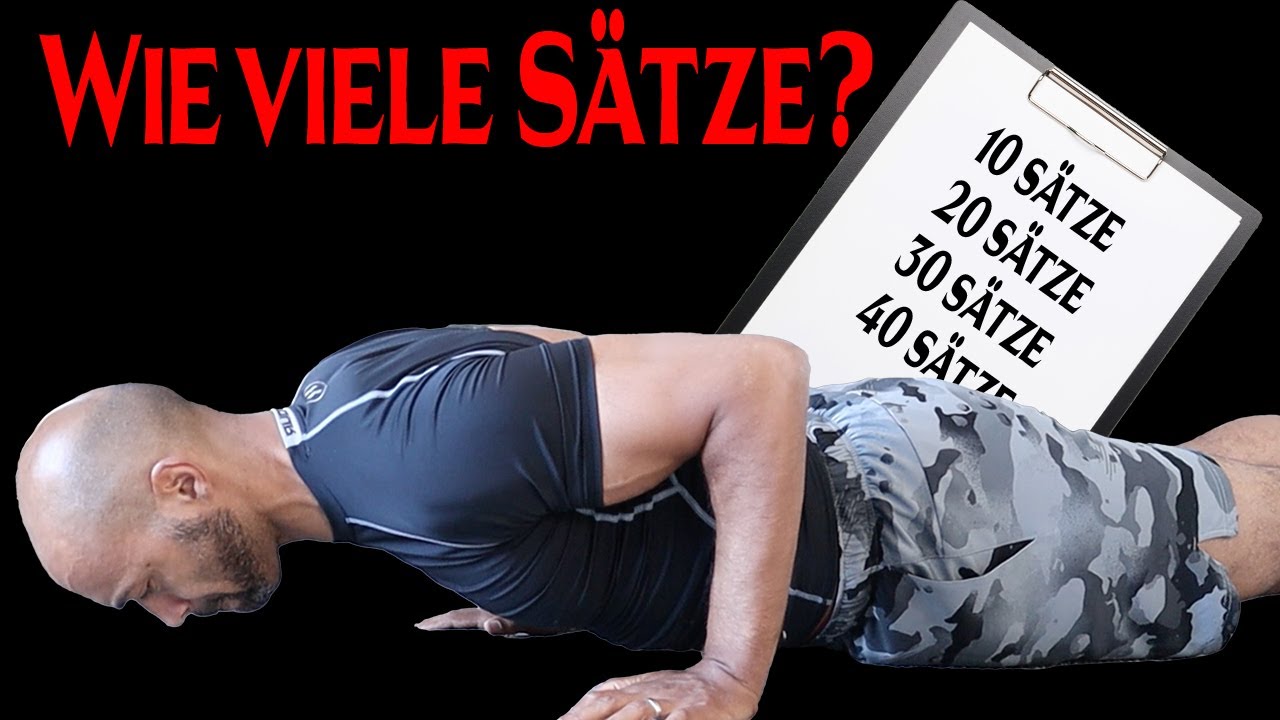 Wie Viele Sätze Rücken Pro Woche