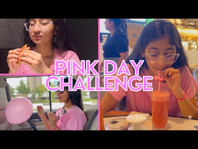Pink Day Challenge | BeatsWithHarnidh | Challenge | Vlog #11 | Comedy | Family class=