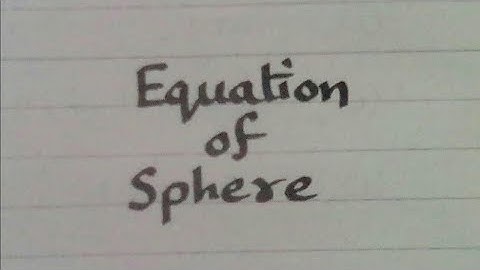 Equation of sphere with centre (2,4,5) and passing through the point (5,4,1)
