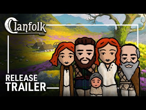 Clanfolk - Release Trailer | Colony Sim