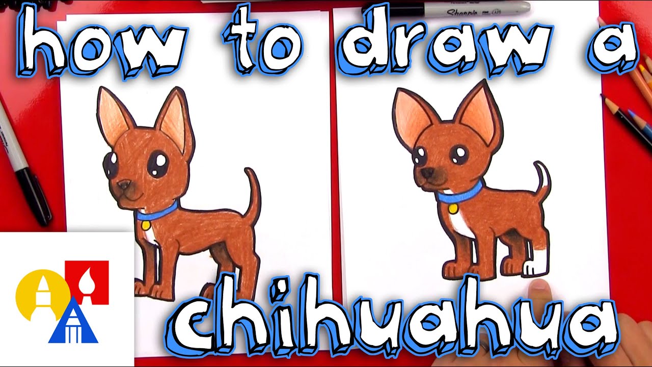 How To Draw A Chihuahua Youtube