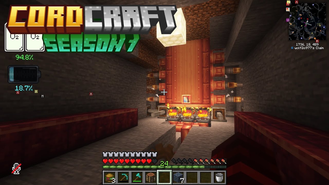 CordCraft Season 1 | making progress | - YouTube