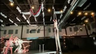 Riva’s snowflake aerial routine