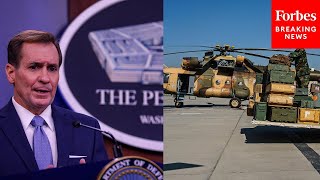 JUST IN: Pentagon Gives Update On Afghanistan Evacuations, Taliban Talks
