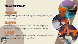 MCTE 2102 PROJECT : AUTOMATIC STAMPING MACHINE (GROUP 1)