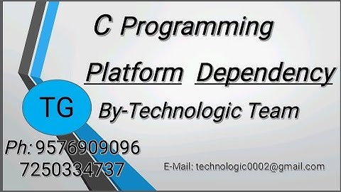 Learn C Programming in Hindi & English - Basic C Program - Part 3  BY Technologic