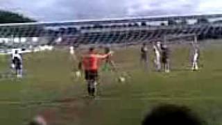 Simon Weatherstone penalty rebound. Weymouth VS Exeter City. 24-03-2008 Information