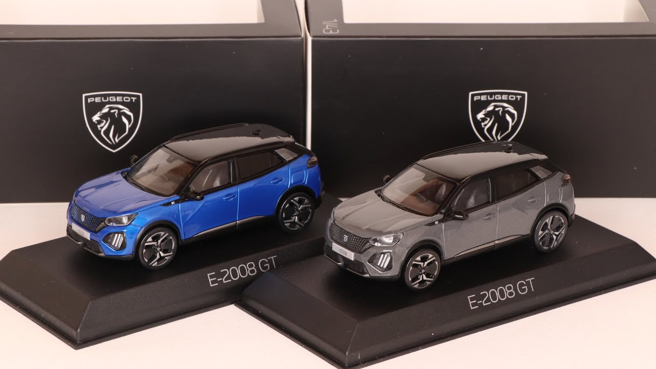 PEUGEOT 208 GT 2024 VERTIGO BLUE 1:43 Norev Auto Stradali Die Cast