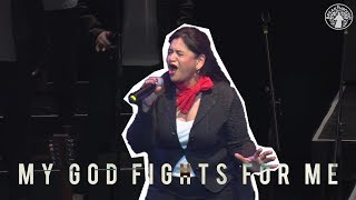 Video thumbnail of "My God Fights For Me - Charity Gayle | Breakthrough Cover | t1a2b4"