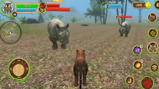 Wild Tiger Family Simulator #20 - Wild Tiger Vs Panther Android GamePlay screenshot 1