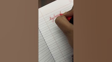 Practice cursive #cursive #handwriting #ytshorts #trending #relaxing #coloring #satisfying #asmr