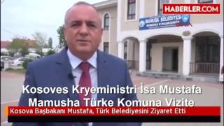Kosovo Kryeministri Isa Mustafa Komuna Mamuša