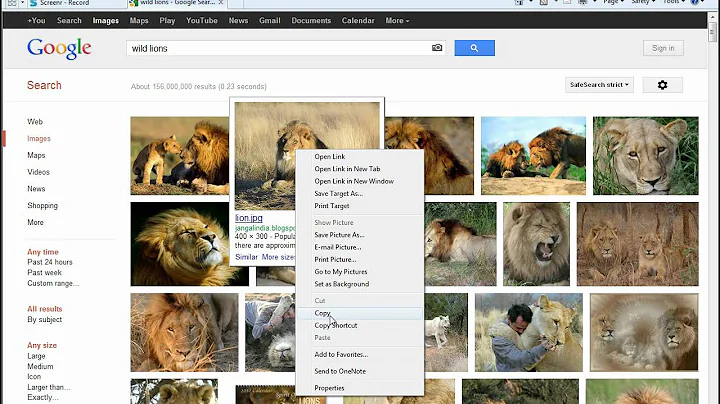 How to Copy and Paste Pictures from Google