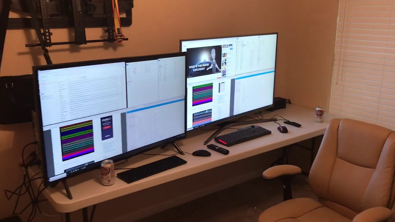 TV time! 4K Samsung TVs as monitors