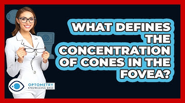 What Defines The Concentration Of Cones In The Fovea?