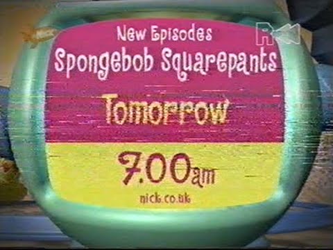 Nickelodeon UK - Continuity and Adverts (4th October 2001)