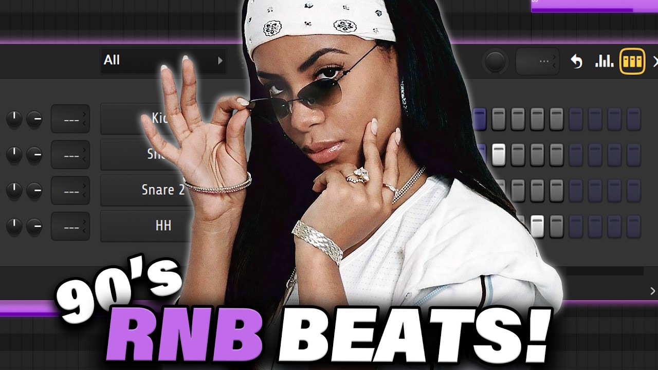 How To Make Sexy Rnb Beats Like The 90's - YouTube