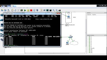 How to Connect Different Network Mikrotik using GNS3