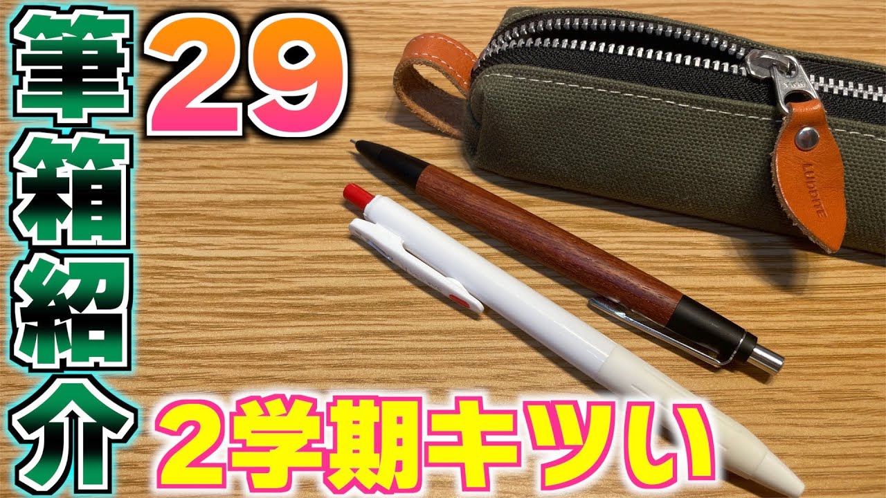 筆箱、シャーペンまとめ売り 久しぶりだな】高校三年生の筆箱紹介 29【ラダイト シャーペン