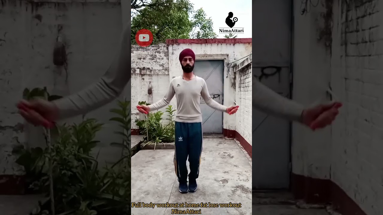 full body workout at 💥💥home NimaAttari fitness video 💯