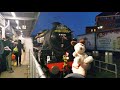 LMS 44871 Black Five at Bromley South (21/12/2018)