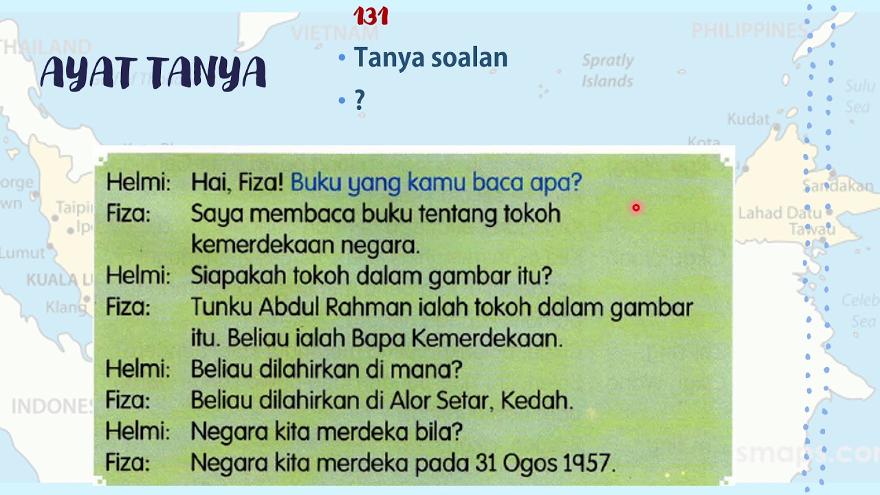 2 kata tanya tahun Bahasa Malaysia