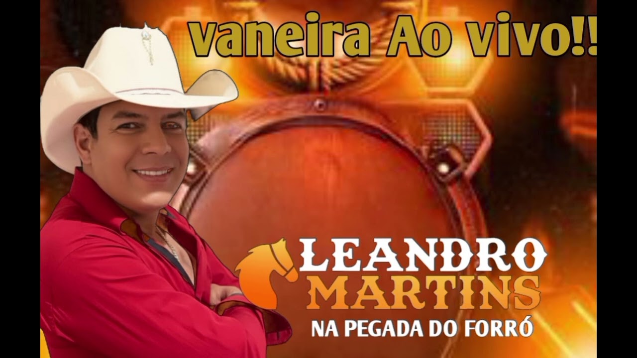 Leandro Martins na pegada do forro vaneira pra galera balançar 