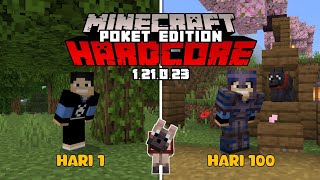 100 Hari di Minecraft HARDCORE 1.21. (Poket edition)
