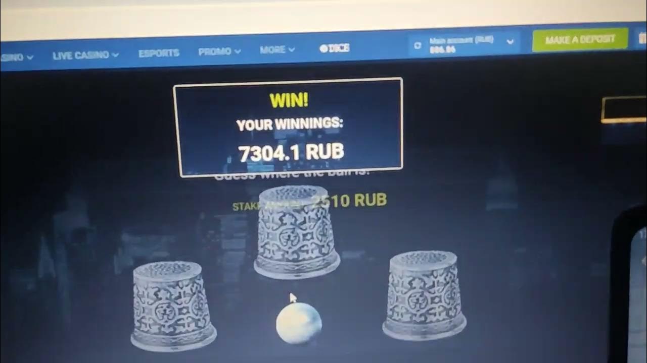 Thimbles 1xbet script true hack script YouTube